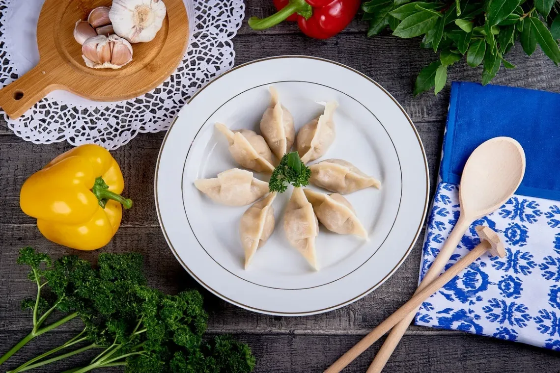 Pierogi z pieczarkami 1 szt