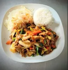 Wieprzowina w sosie 5 smaków