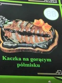 Kaczka na gorącym półmisku