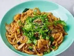 Udon z krewetkami