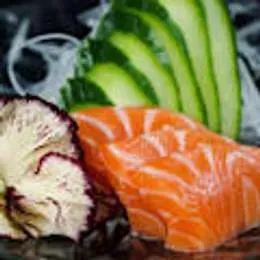 Sashimi łosoś