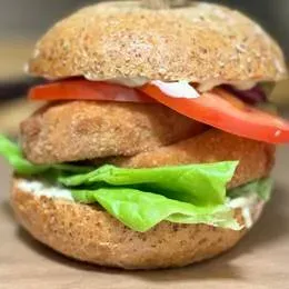 Camembert burger