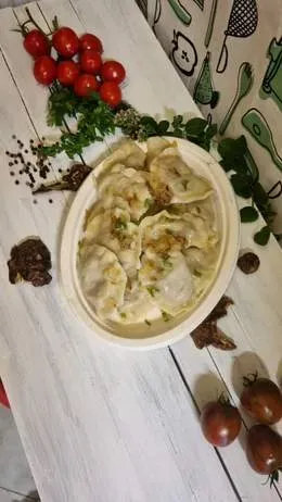 Pierogi z Kapustą i grzybami 7szt