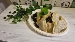 Pierogi z jagodami 8szt