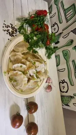 Pierogi z mięsem 7szt