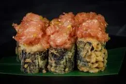 6szt Hoso Tempura tatar łosoś