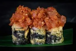 6szt Hoso Tempura tatar tuńczyk