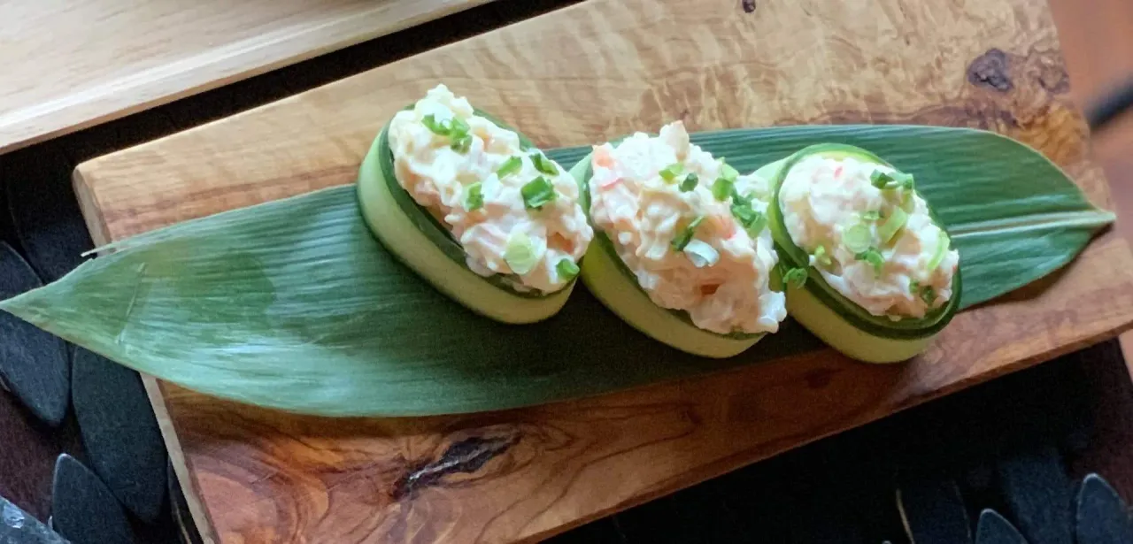 Gunkan ebi mayo