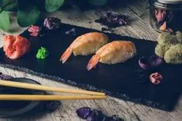 Nigiri krewetka w tempurze