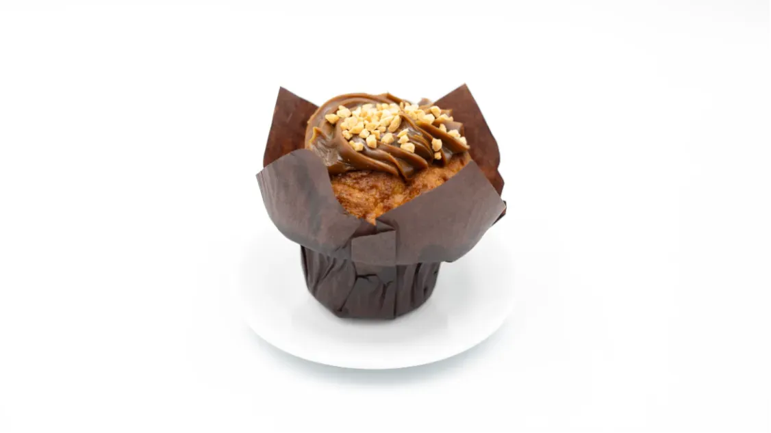 Muffiny z orzechami i kajmakiem