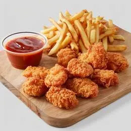 Nuggetsy z frytkami
