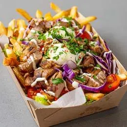 Kapsalon z kurczakiem