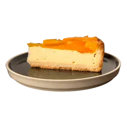 Sernik z brzoskwinią