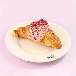 Croissant malinowy