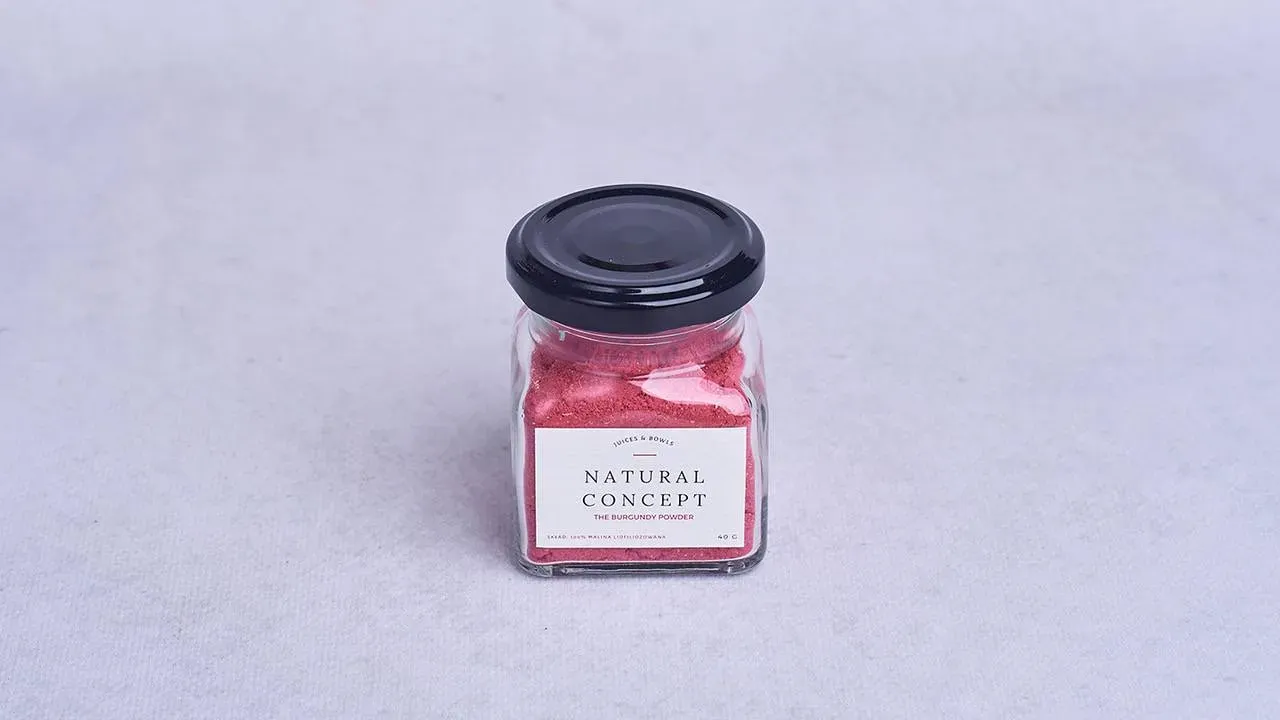 Burgundy Powder