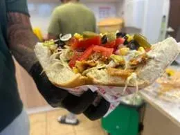 Kebab CORNER specjalny z falafelem