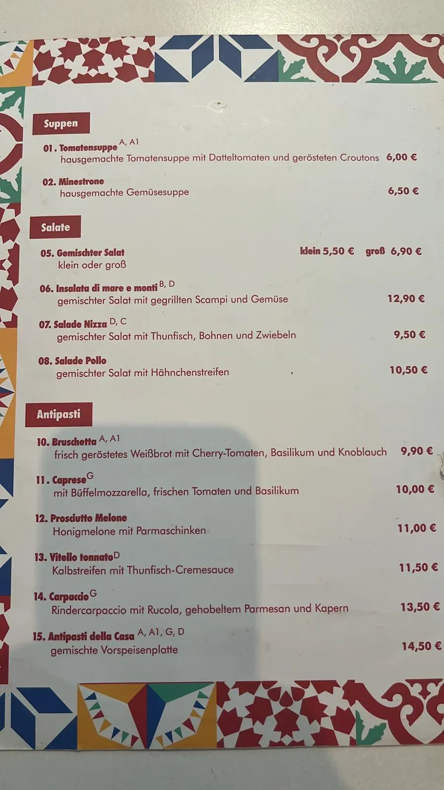 Pizzolato Pizzeria und Pasta