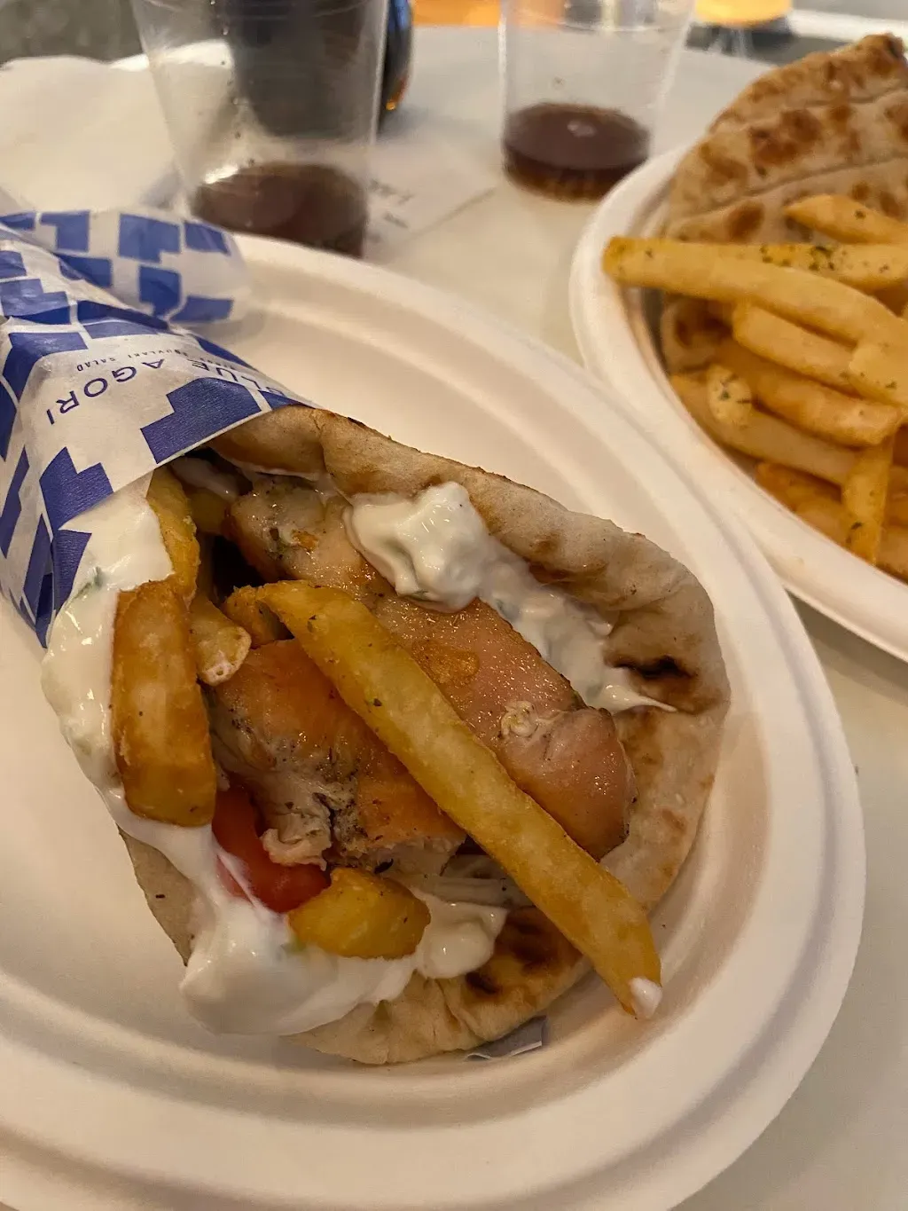 Blue Agori Madach Greek Street Food Bar