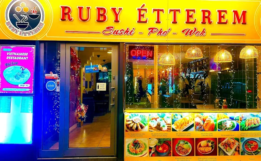 Ruby Étterem ( sushi and Asian food)