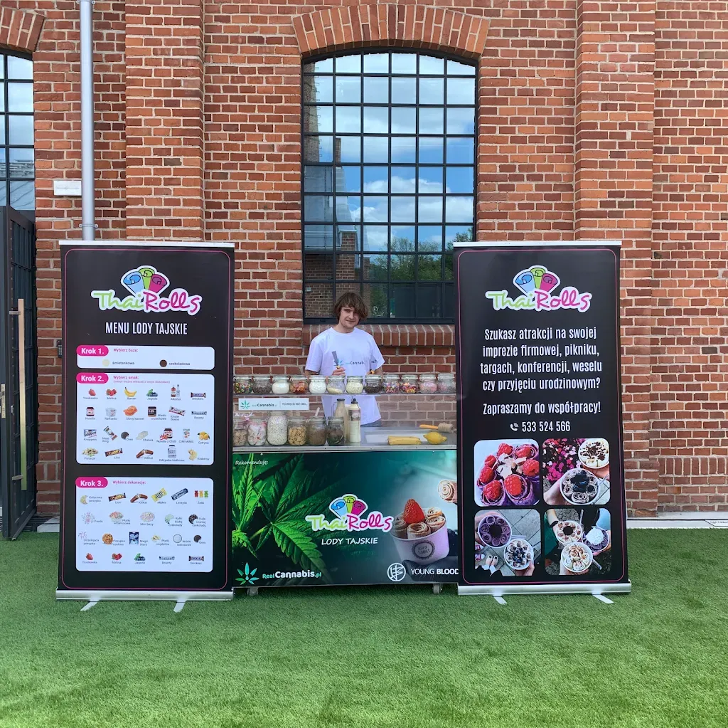 Thai Rolls - lody tajskie, atrakcje na event, wesele, mobilna lodziarnia !