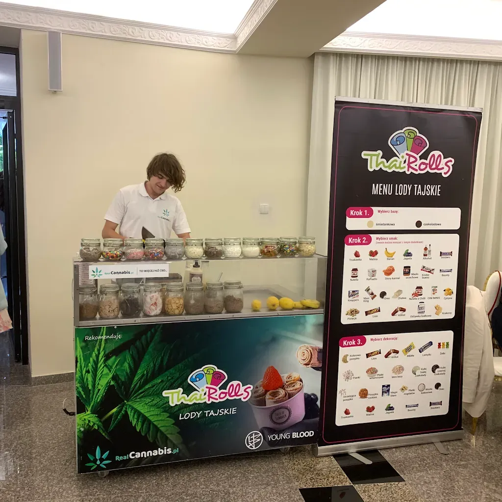 Thai Rolls - lody tajskie, atrakcje na event, wesele, mobilna lodziarnia !