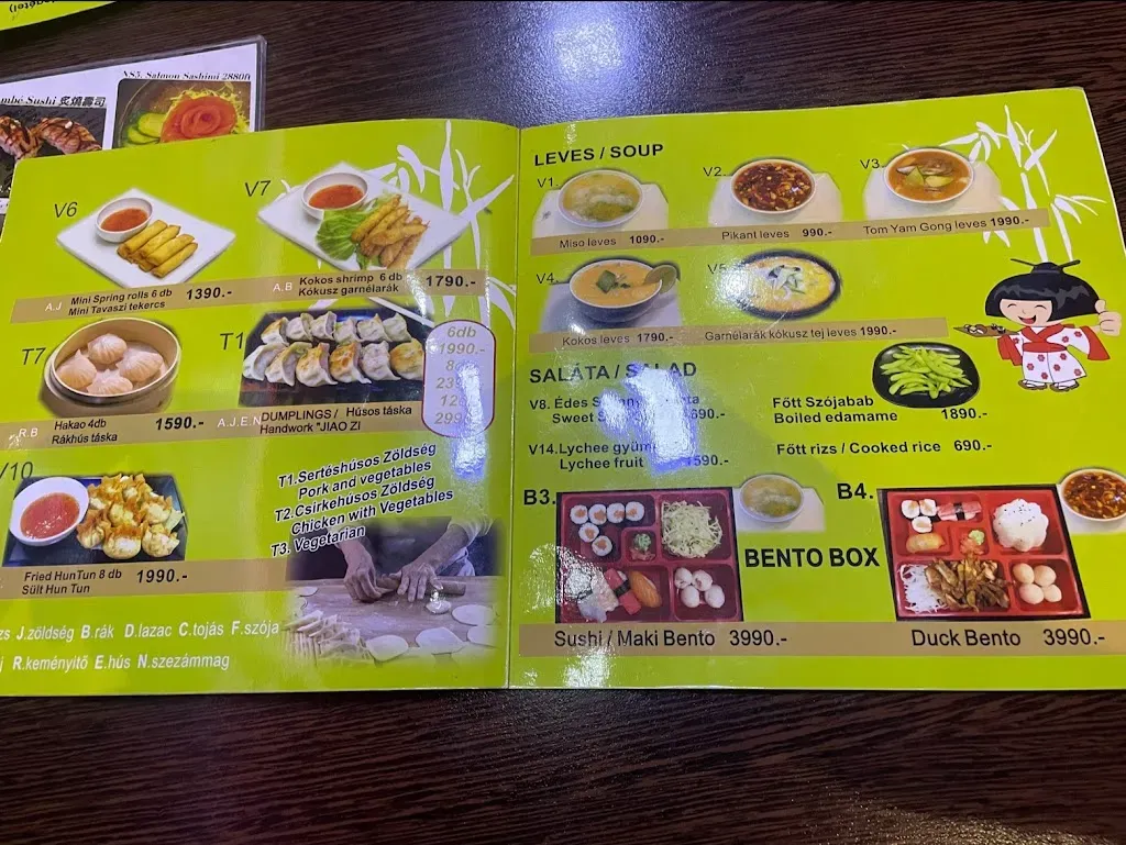 Oishi Sushi Budapest (拉面馆，煎饺)