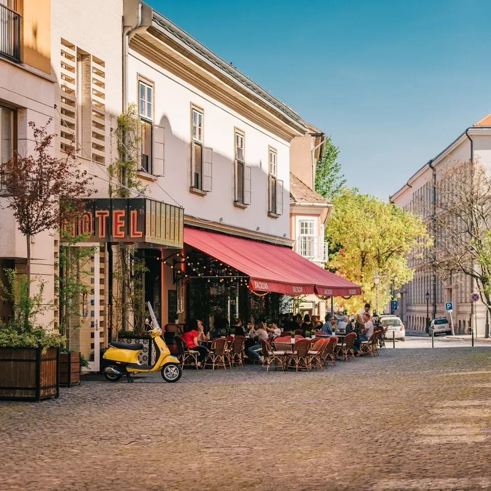Baltazár Grill Restaurant in the Buda Castle