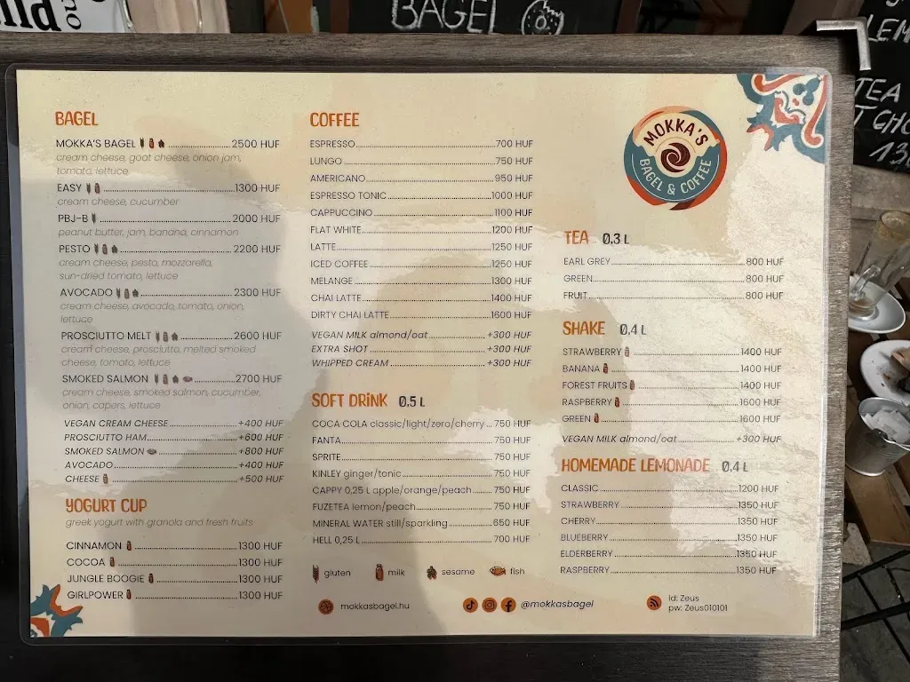 Mokka's Bagel & Coffee