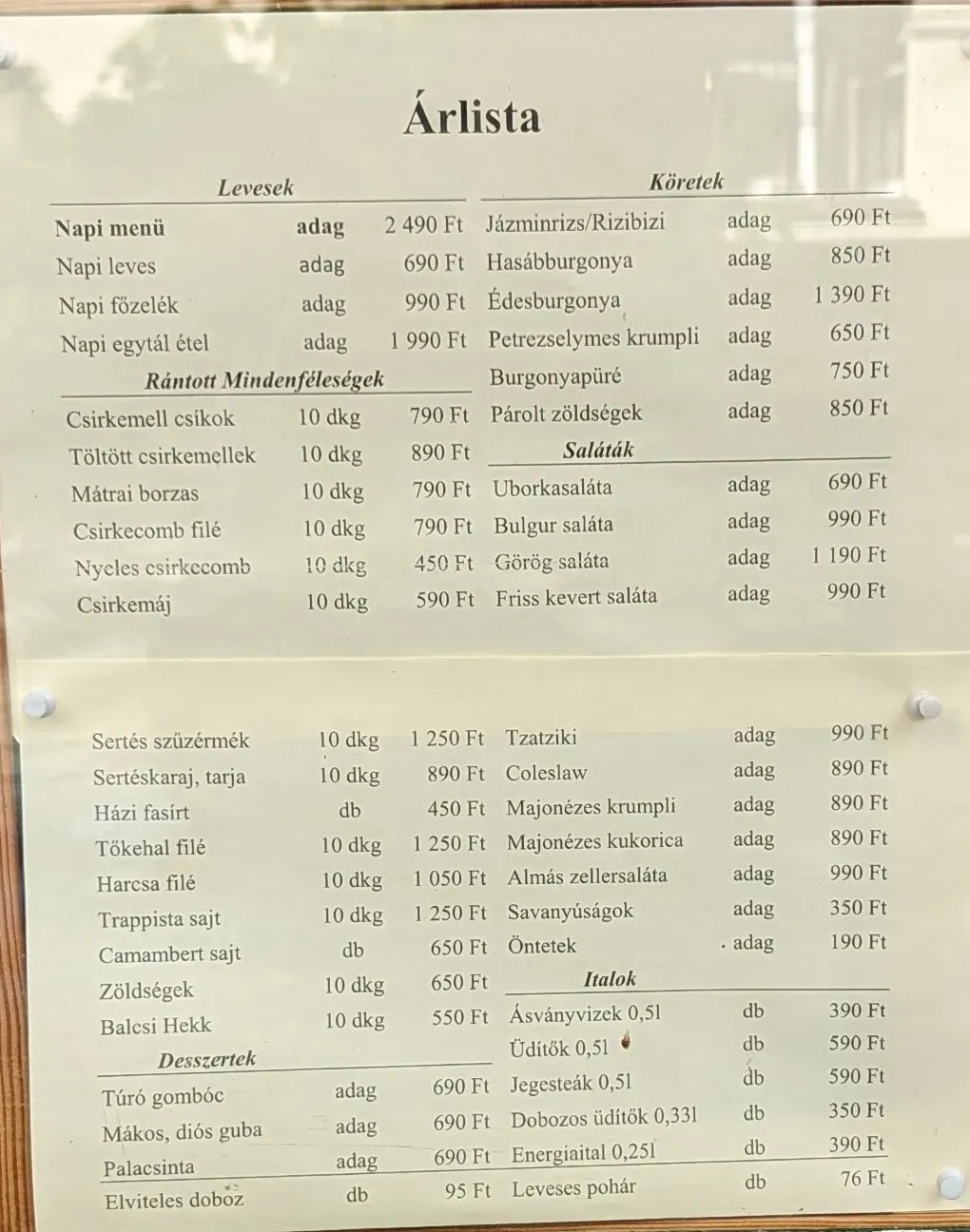 Visegrádi 12 Ételbár
