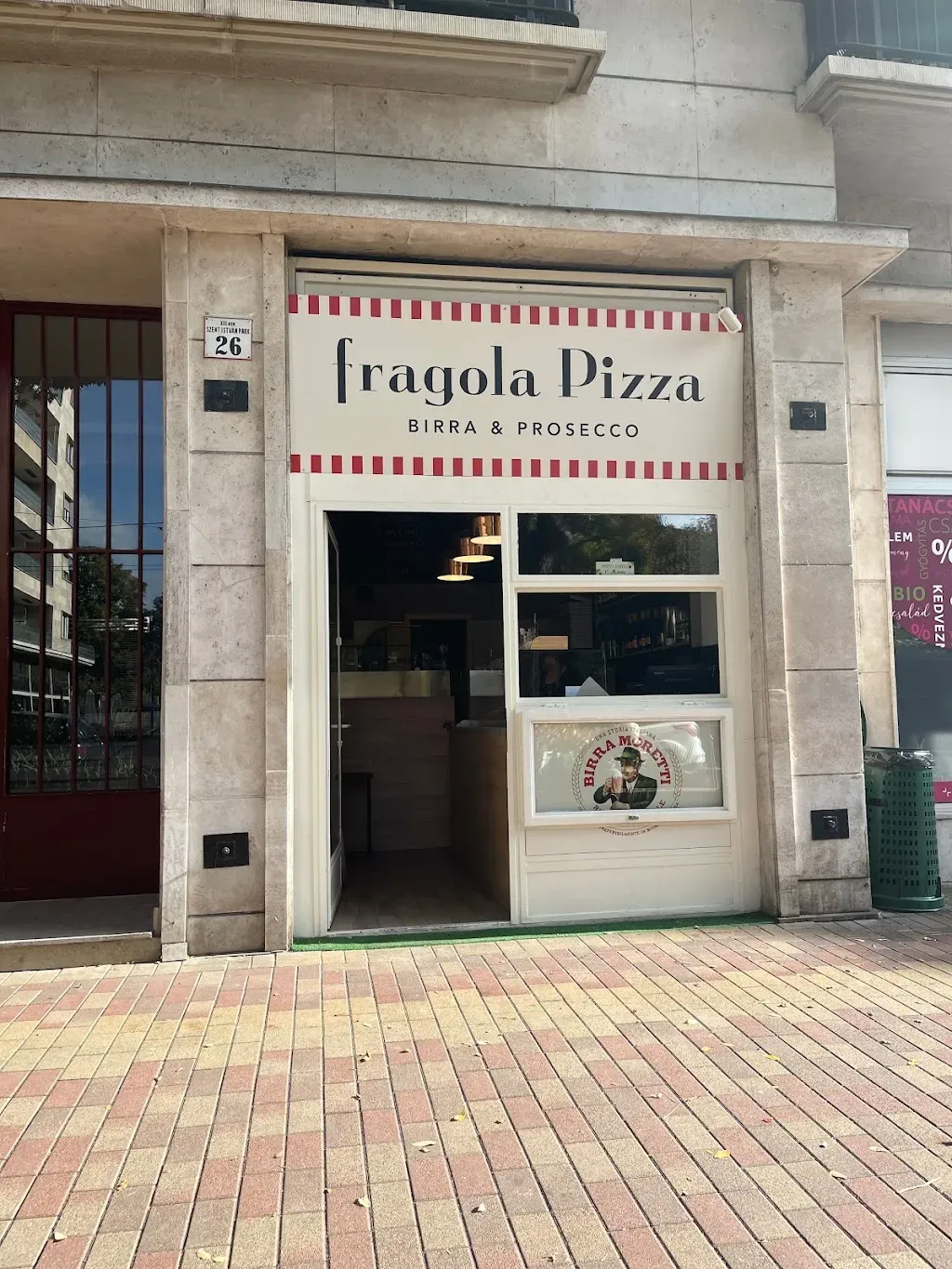Fragola Pizza