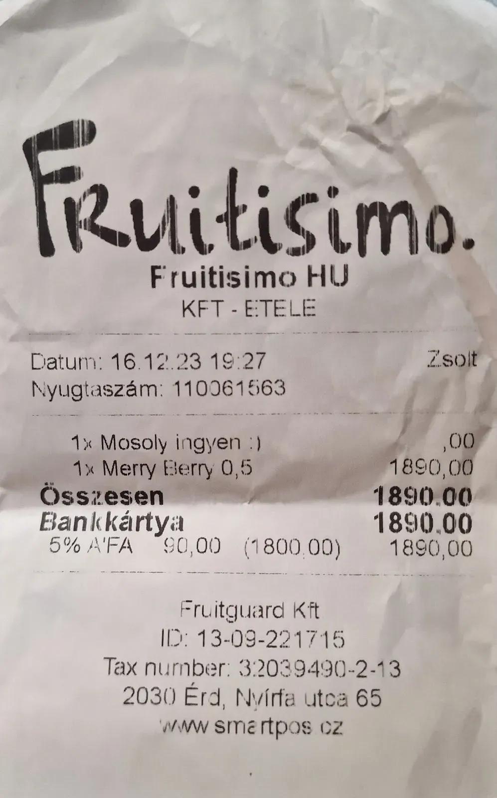 Fruitisimo Etele Plaza