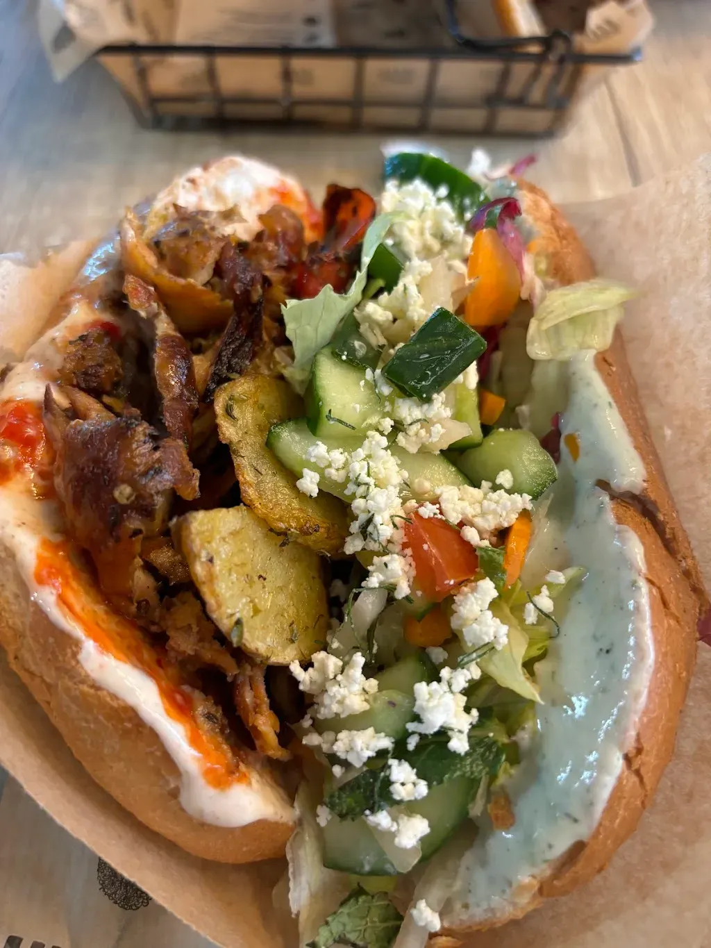 Kura Warzyw Gemüse Kebab
