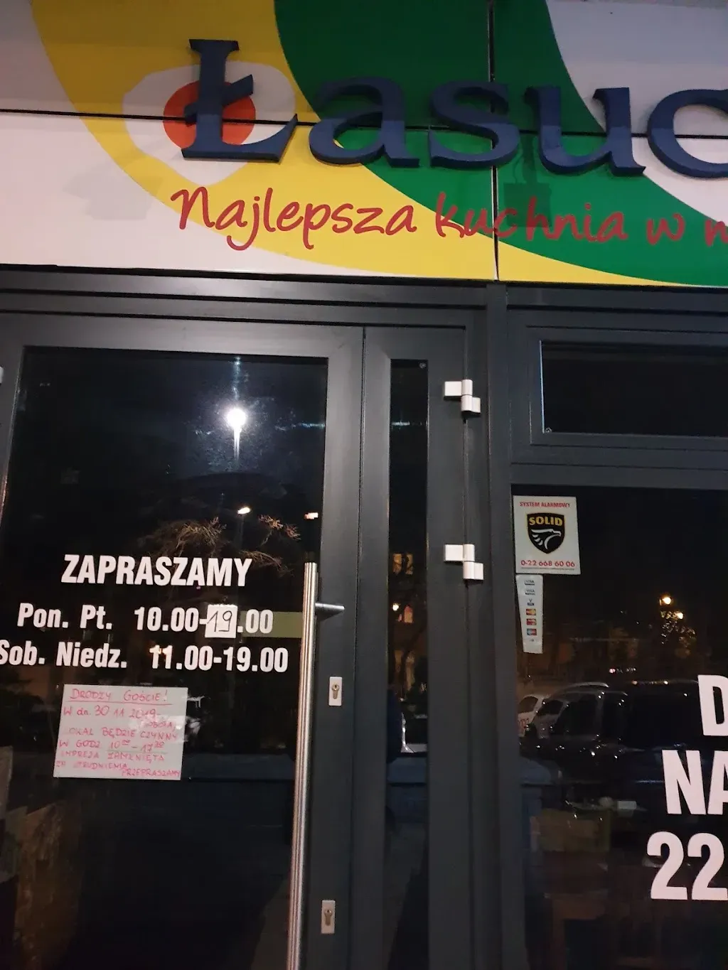 Restauracja Łasuch - Kuchnia polska