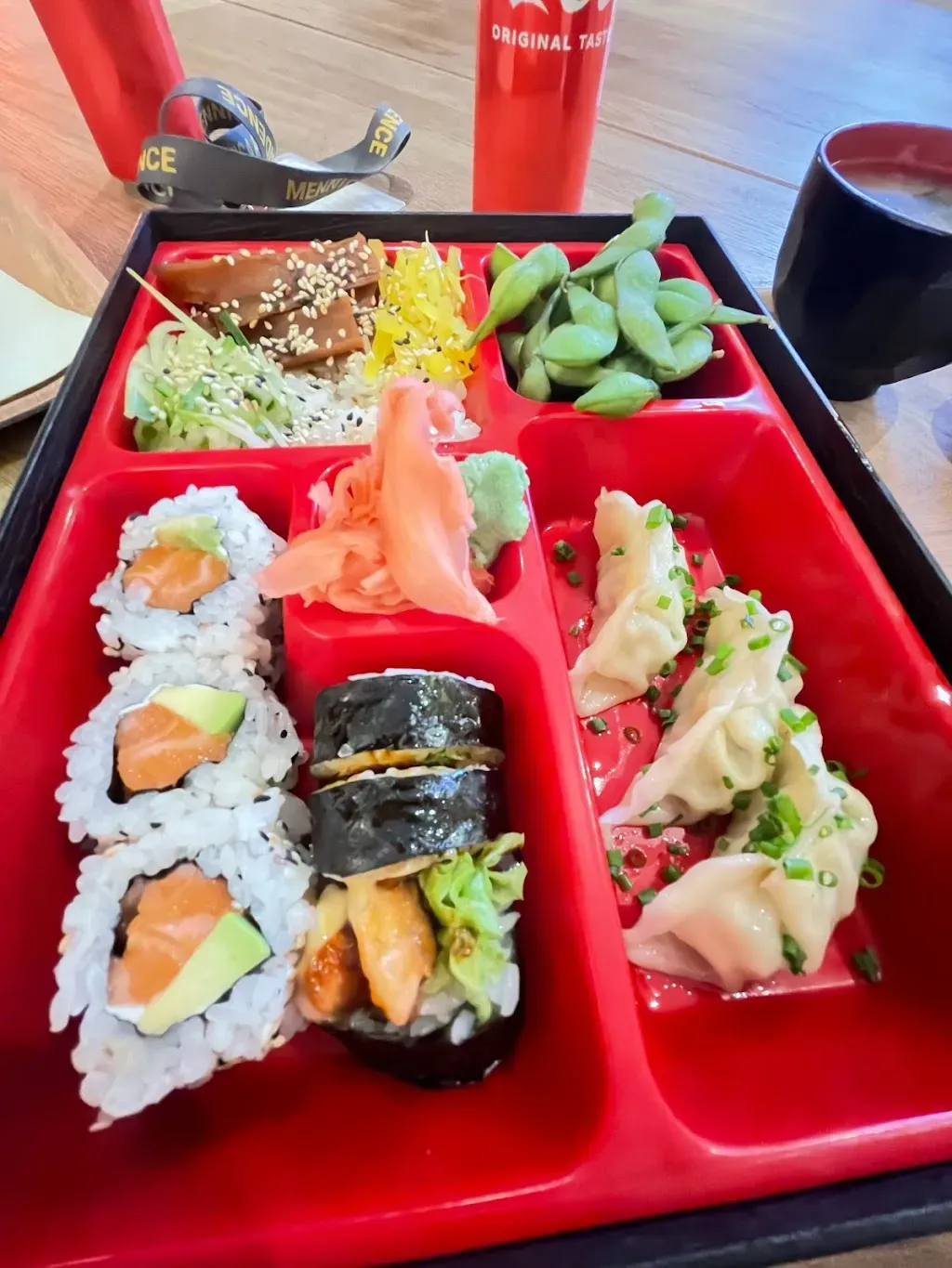 The sushi