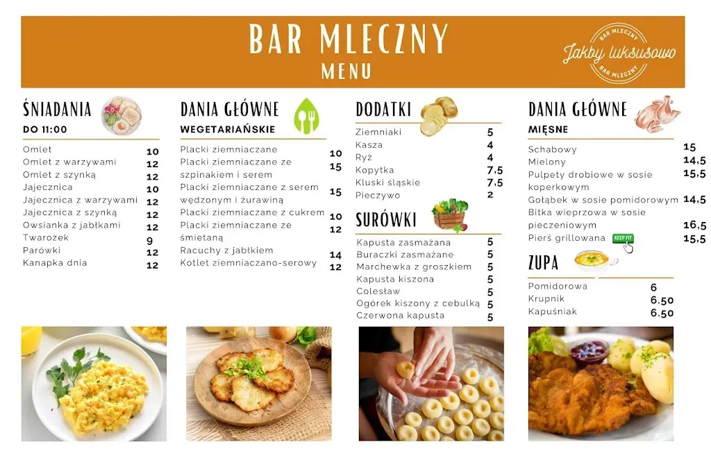 Bar Mleczny Jakby luksusowo