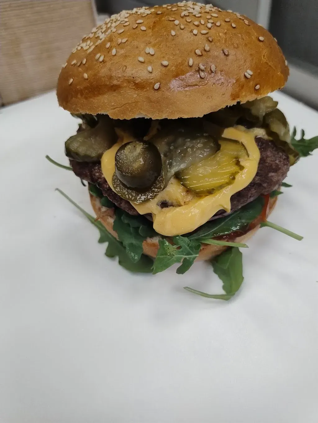 Burgery pod mostem