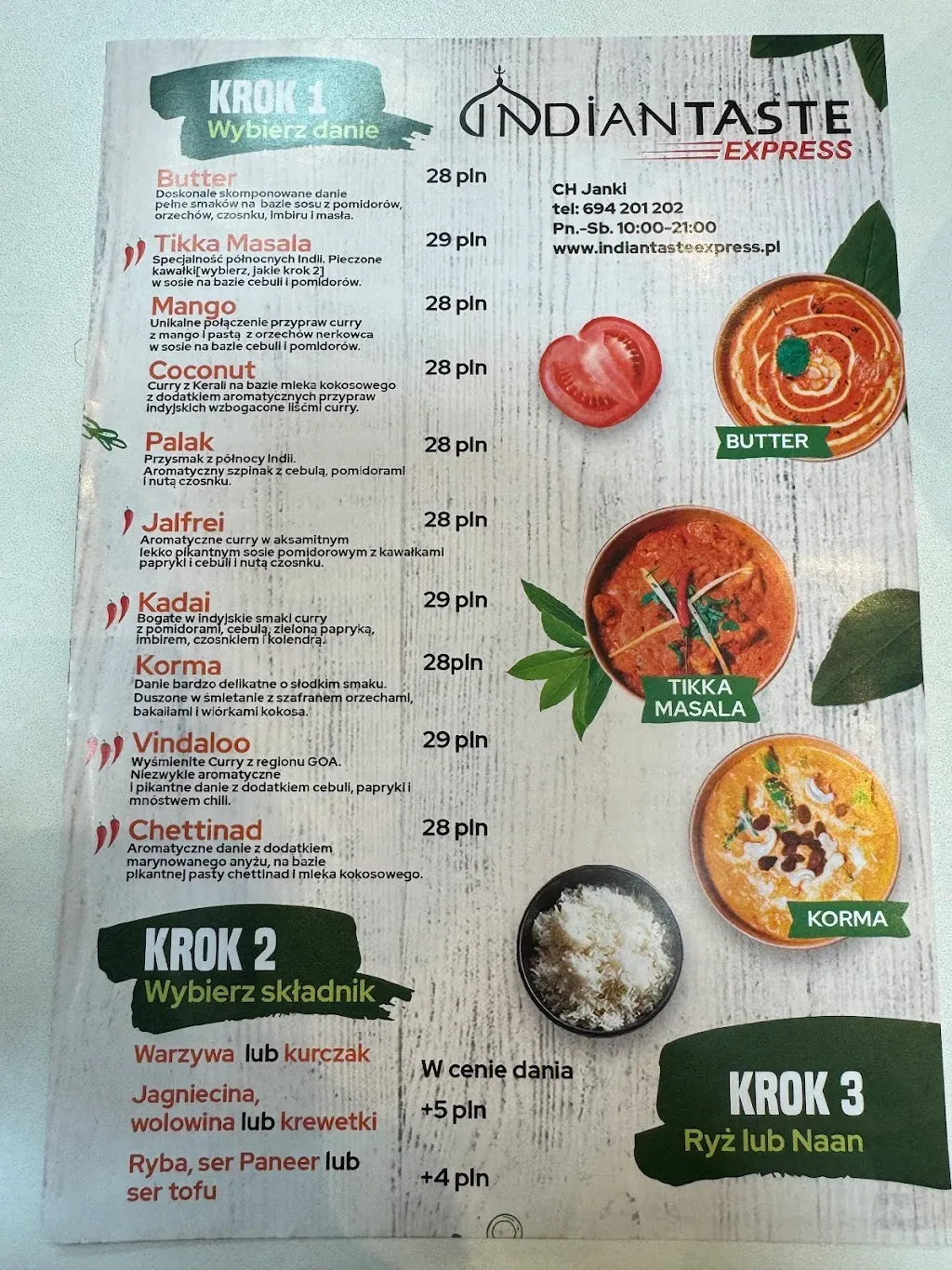 Indian Taste Express CH Janki
