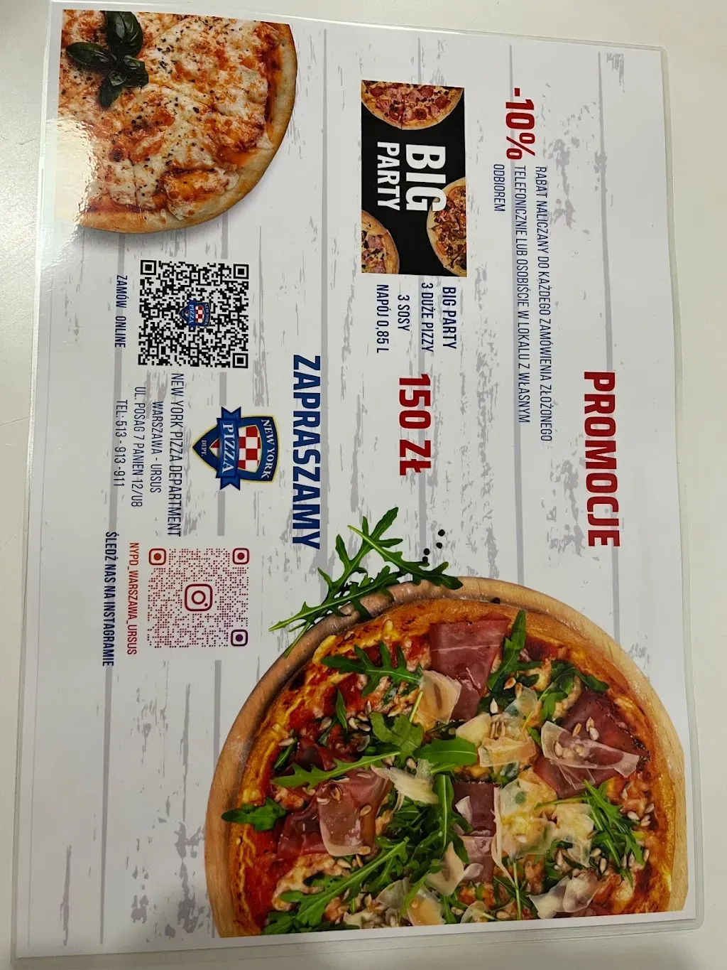 New York Pizza Department