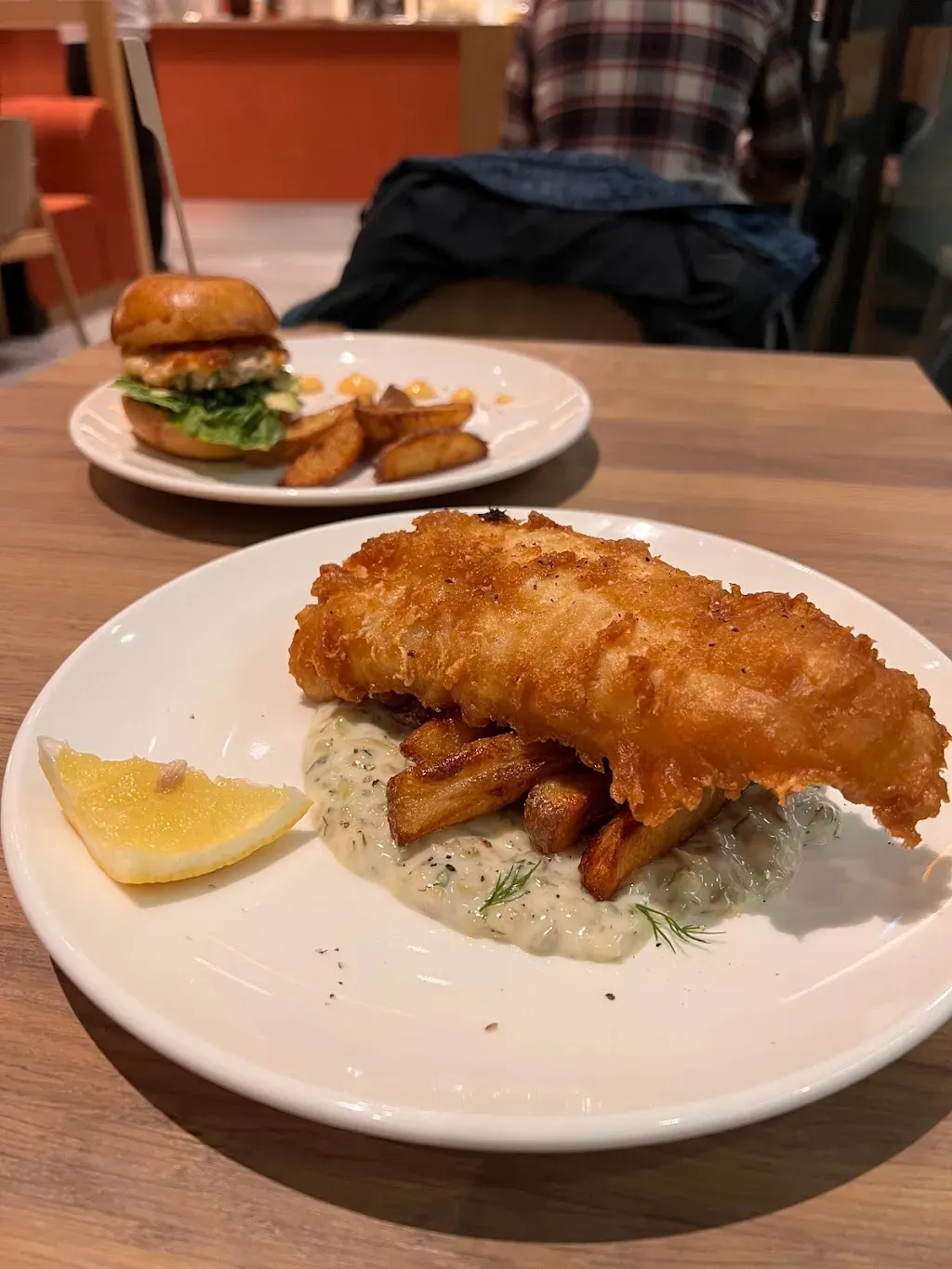 The seafood bar