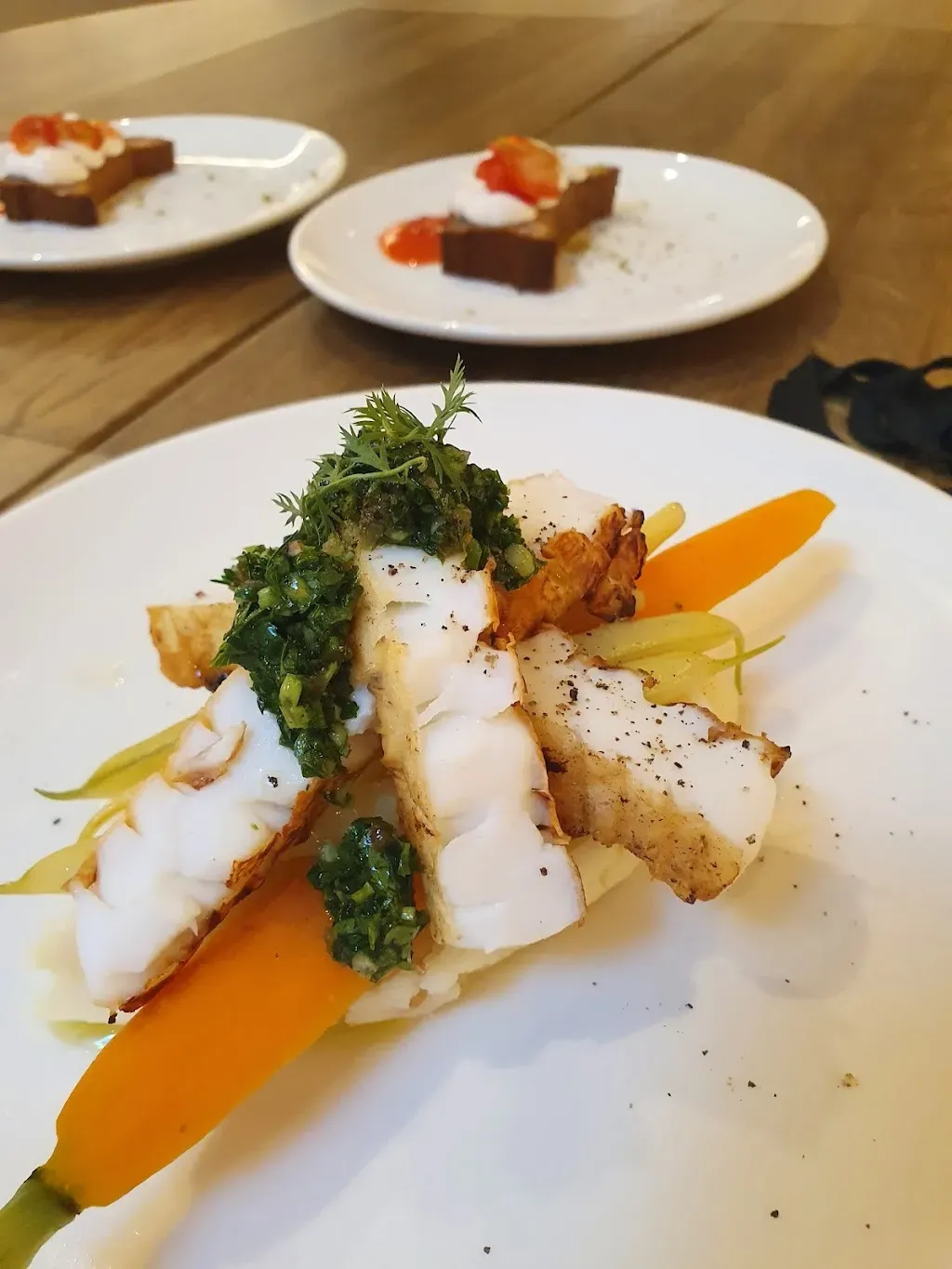 The seafood bar