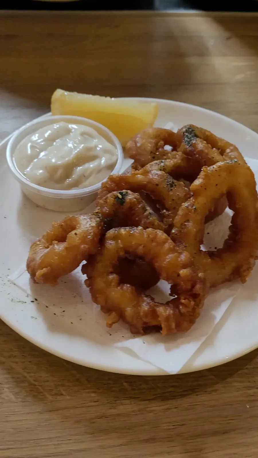The seafood bar