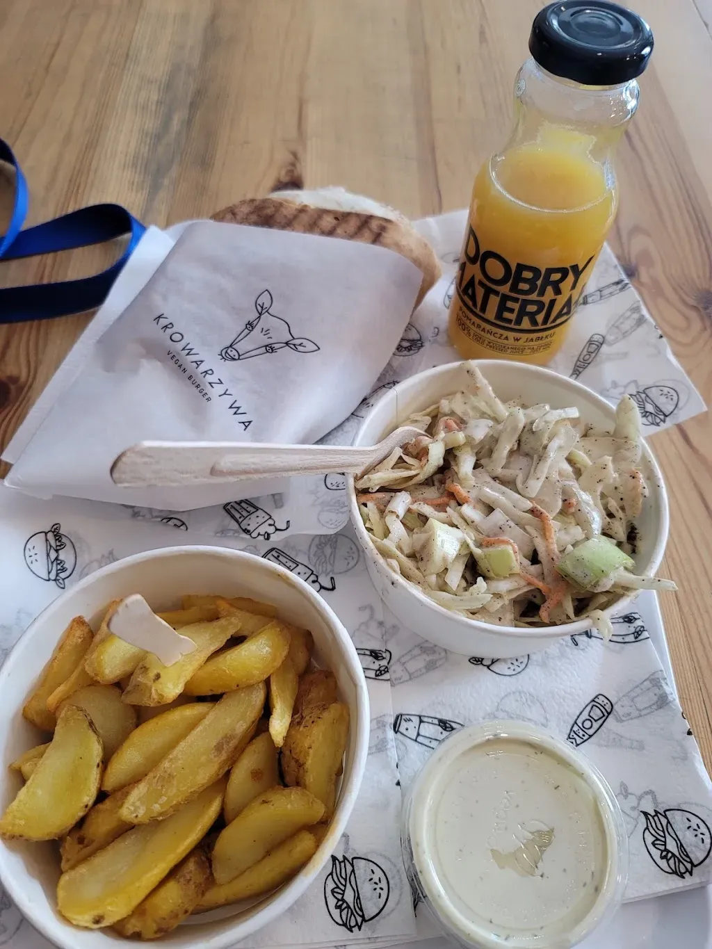 Krowarzywa Vegan Burger