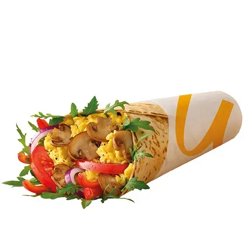 Śniadaniowy McWrap® z Jajecznicą i Pieczarkami