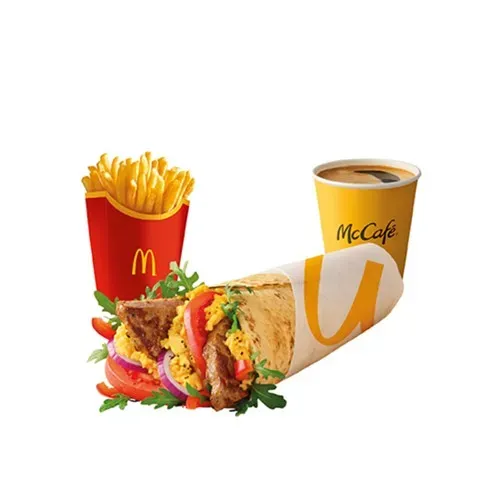 McZestaw Śniadaniowy McWrap® z Jajecznicą i Wieprzowiną