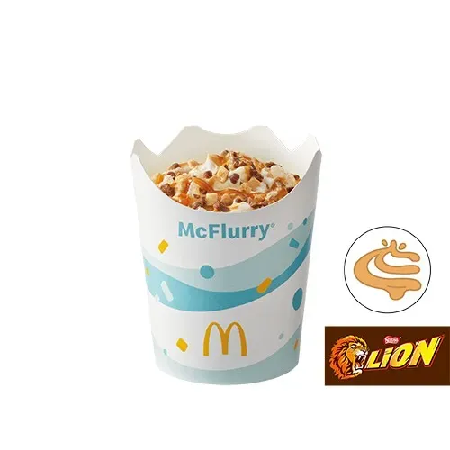 McFlurry® o smaku waniliowym Lion®  z polewą karmelową