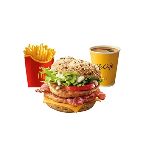 McZestaw Wieloziarnista Podwójna Kajzerka Wieprzowa DeLuxe