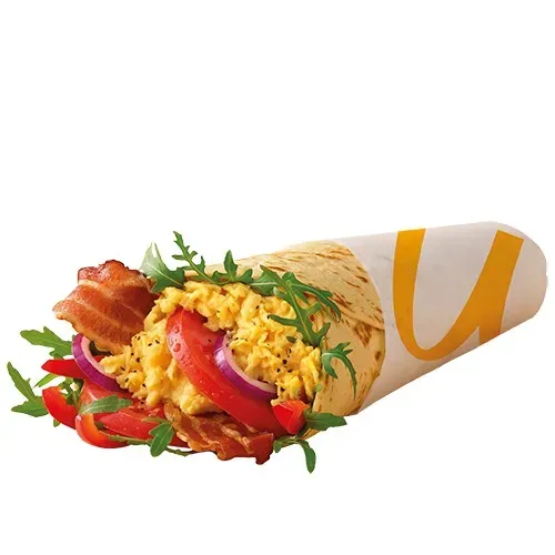 Śniadaniowy McWrap® z Jajecznicą i Bekonem