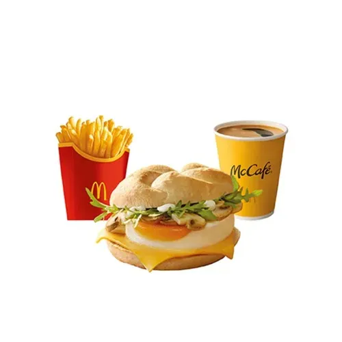 McZestaw Pszenna Kajzerka Jajko i Pieczarki