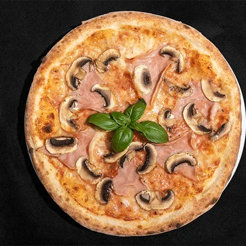 Pizza Cotto e funghi