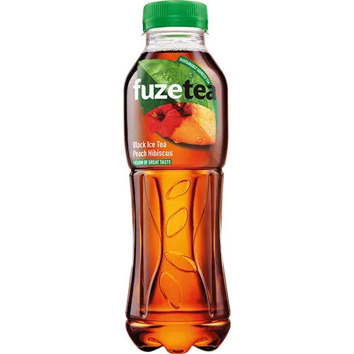 FuzeTea peach with black tea and hibiscus 0,5l